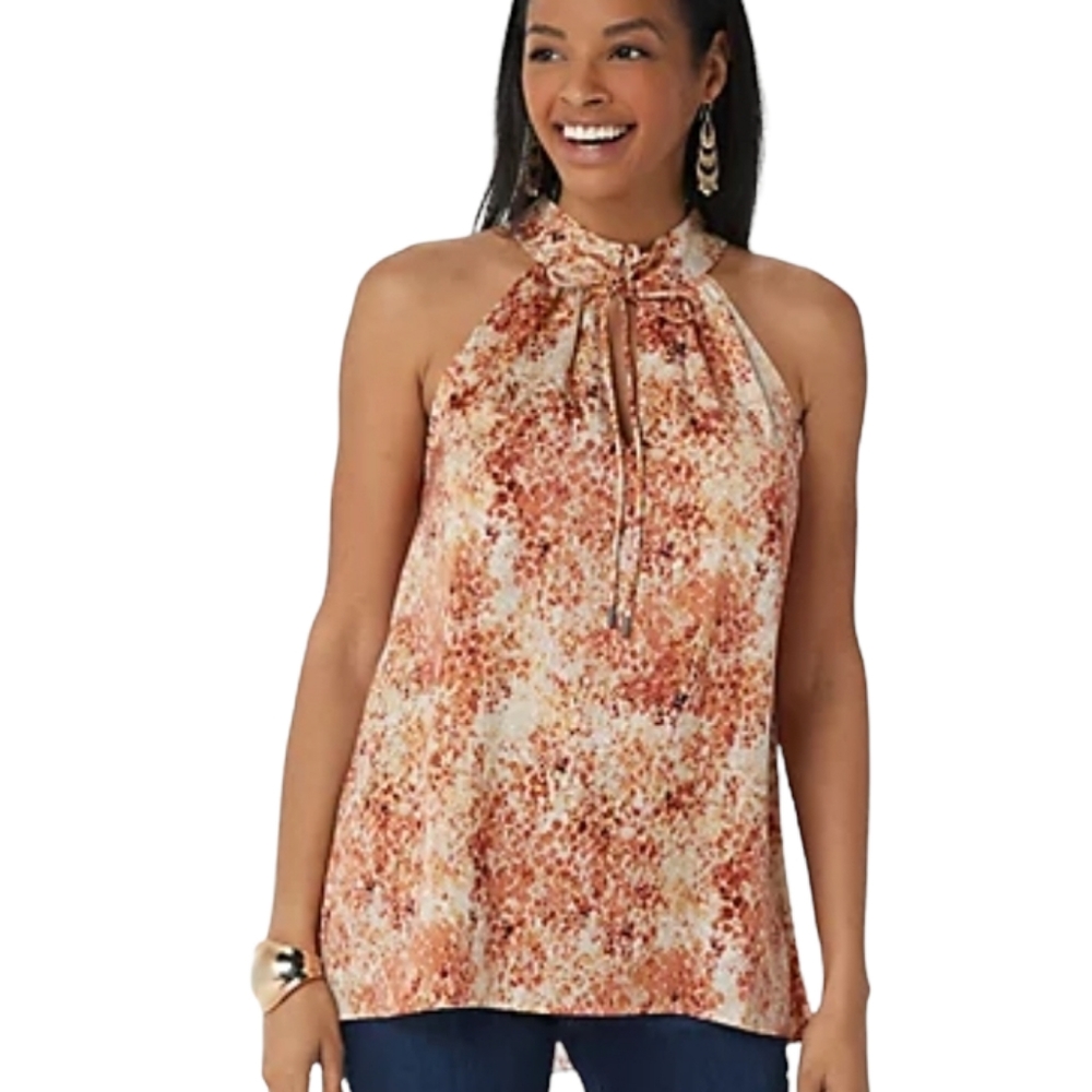 Haute Hippie Patterned Tank